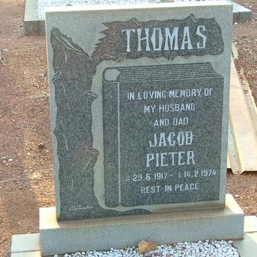 THOMAS Jacob Pieter 1917-1974