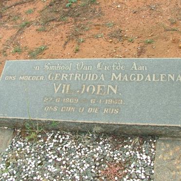 VILJOEN Gertruida Magdalena 1919-1963