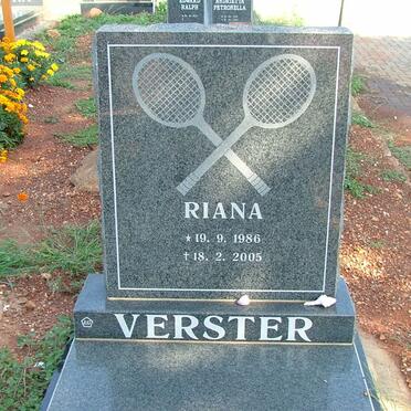 VERSTER Riana 1986-2005