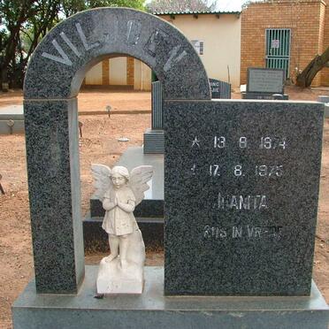 VILJOEN Juanita 1974-1975