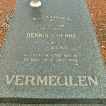 VERMEULEN Dennis Etienne 1983-1983