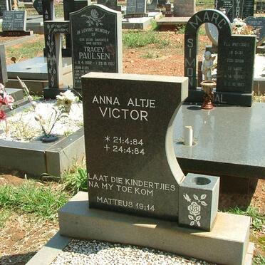 VICTOR Anna  Altje 1984-1984