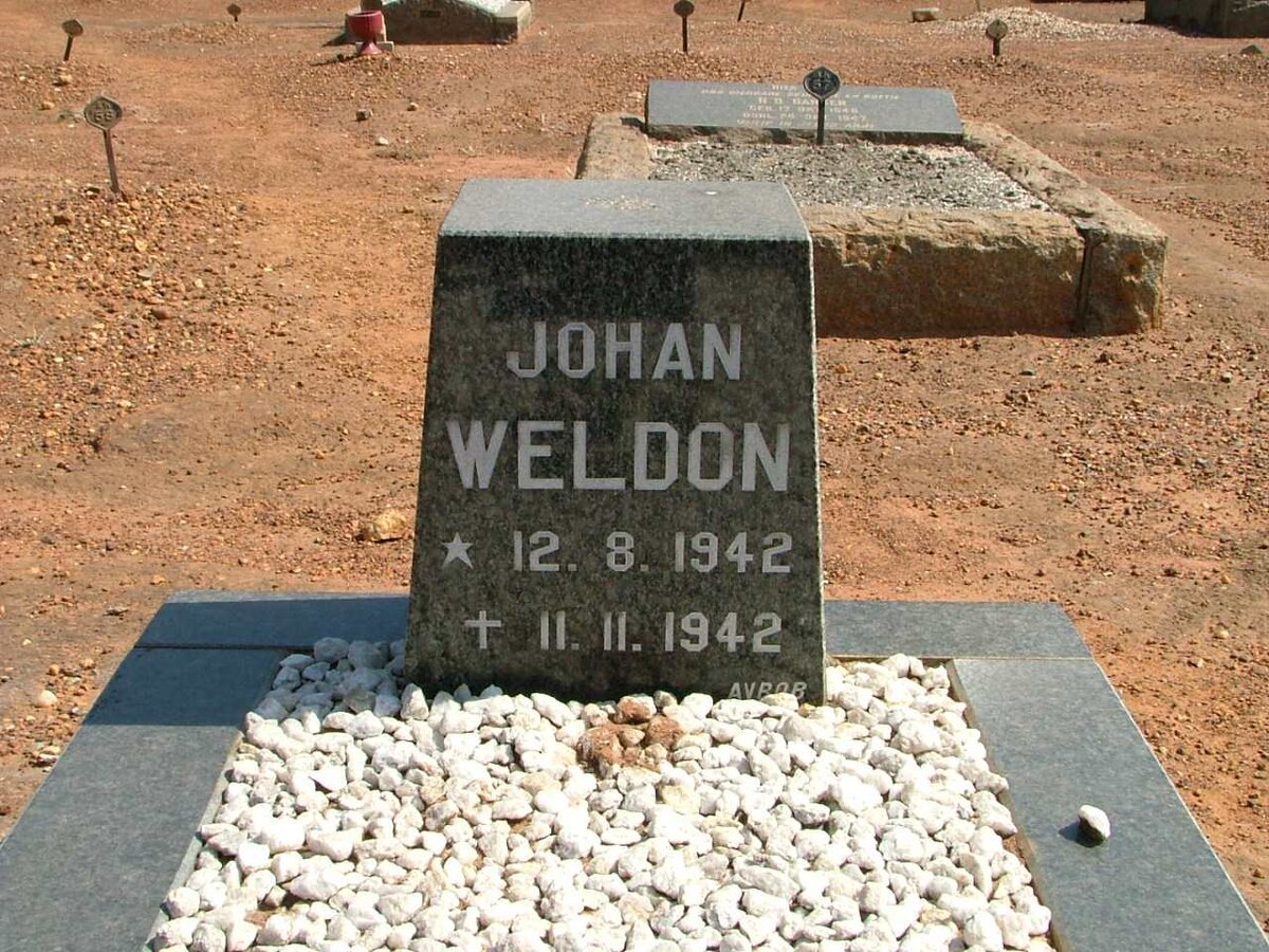 WELDON Johan 1942-1942