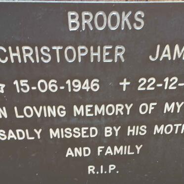 BROOKS Christopher James 1946-1991