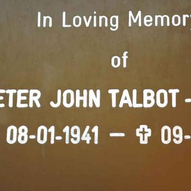 BOWE Peter John, TALBOT- 1941-2015