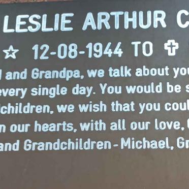 CRIGHTON Leslie Arthur 1944-1994