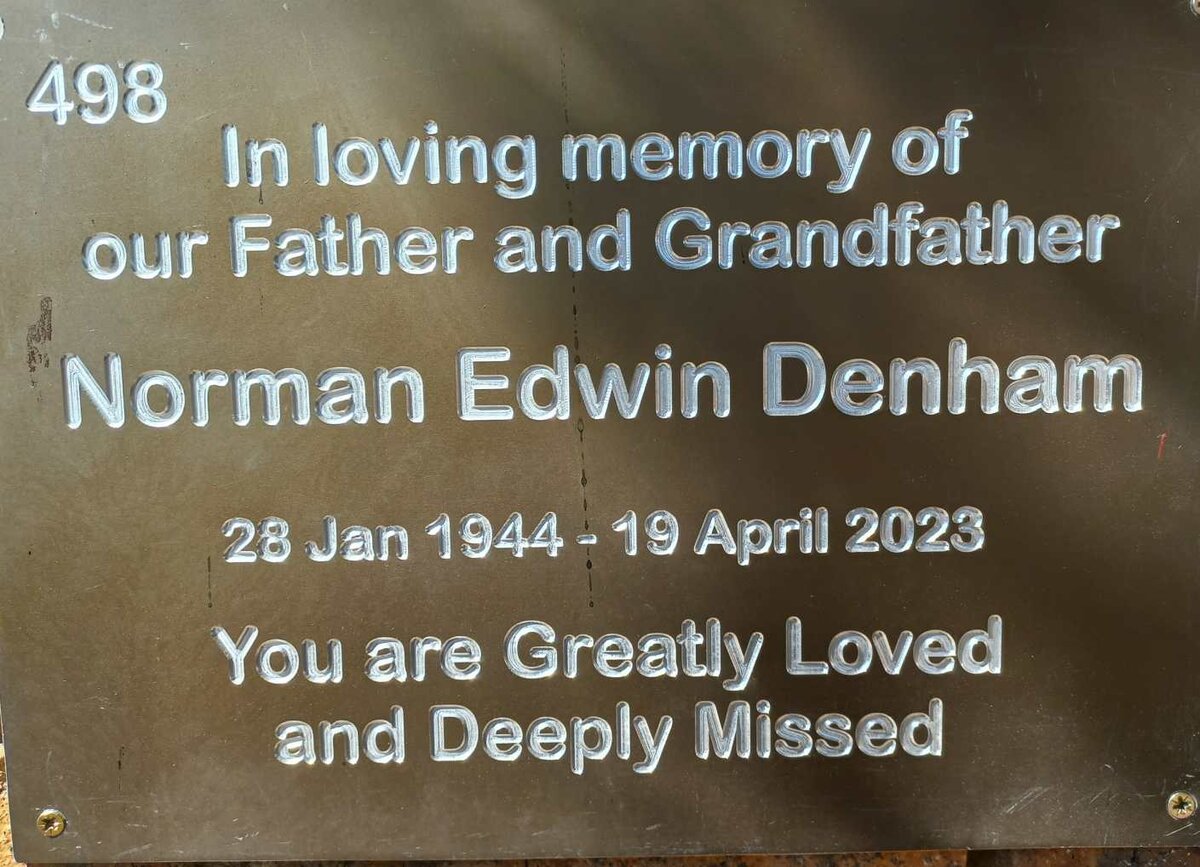 DENHAM Norman Edwin 1944-2023