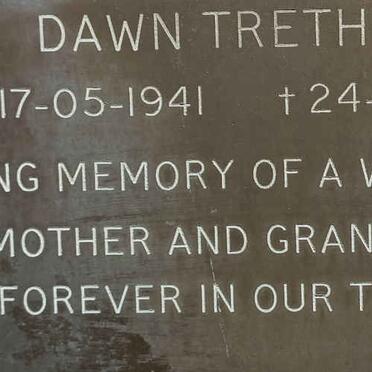 TRETHEWEY Dawn 1941-2003