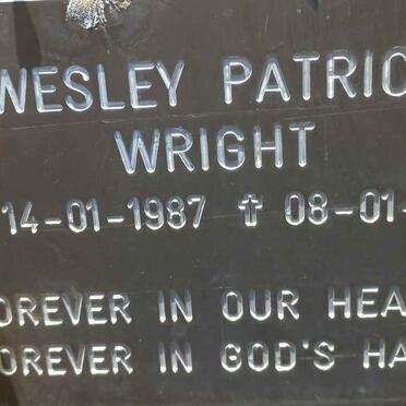 WRIGHT Wesley Patrick 1987-2005
