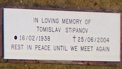 STIPANOV Tomislav 1938-2004