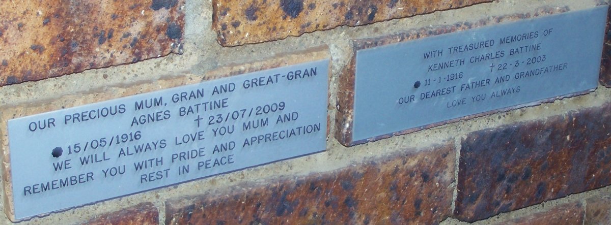 BATTINE Agnes 1916-2009 :: BATTINE Kenneth Charles 1916-2003