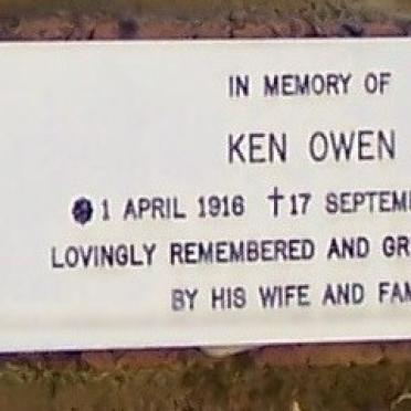 OWEN Ken 1916-2005