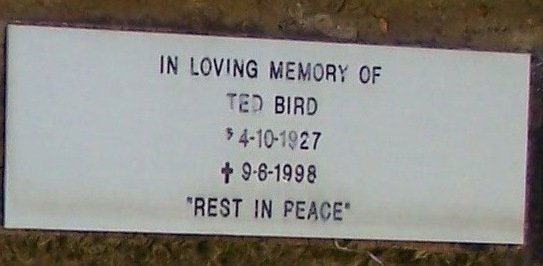 BIRD Ted 1927-1998