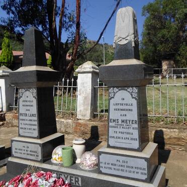 MEYER Pieter Lange 1924-1987 &amp; Ems SMIT 1929-2009