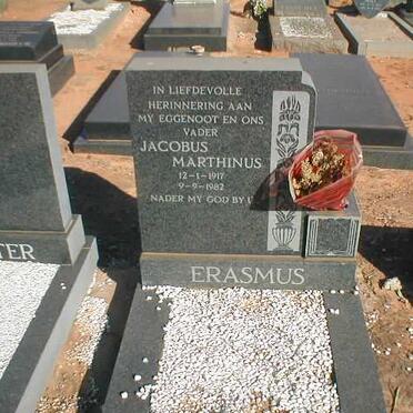 ERASMUS Jacobus Marthinus 1917-1982