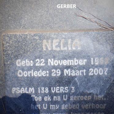 GERBER Nelia 1969-2007
