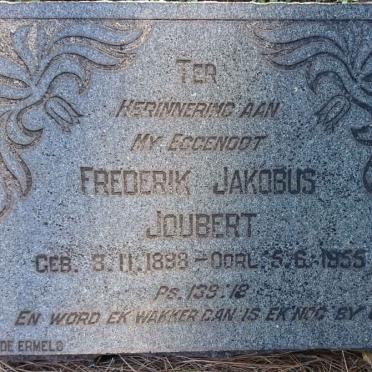 JOUBERT Frederik Jakobus 1898-1955
