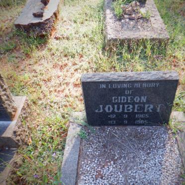 JOUBERT Gideon 1965-1965