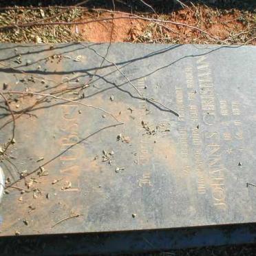 LAUBSCHER Johannes Christiaan -1971