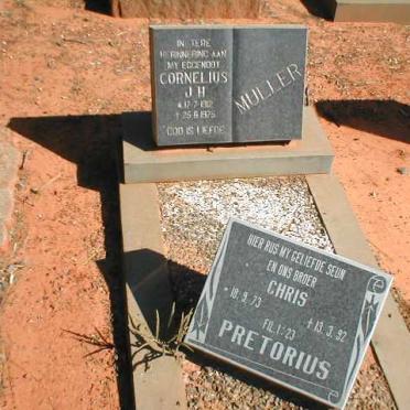 MULLER Cornelius J. H. 1912-1975 :: PRETORIUS Chris 1973-1992