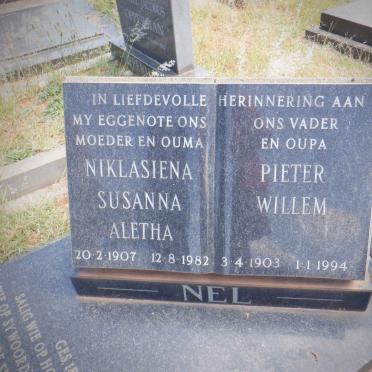 NEL Pieter Willem 1903-1994 &amp; Niklasiena Susanna Aletha 1907-1982