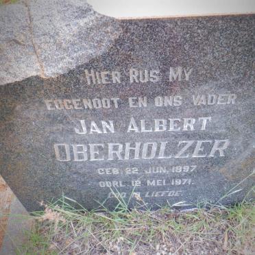 OBERHOLZER Jan Albert 1897-1971