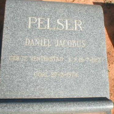 PELSER Daniel Jacobus 1912-1974