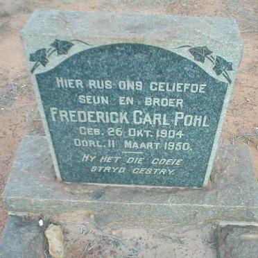 POHL Frederick Carl 1904-1950