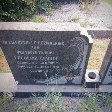 PRINSLOO Frederik George 1887-1970 &amp; Heila Magdalena BOOYSE 1890-1972