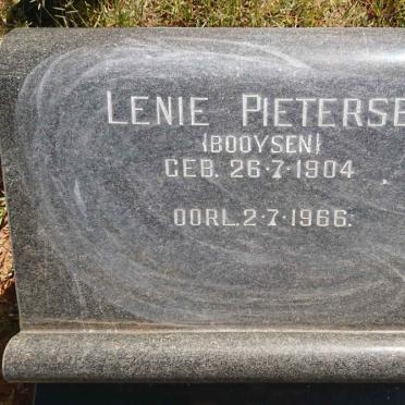 PIETERSE Lenie nee BOOYSEN 1904-1966