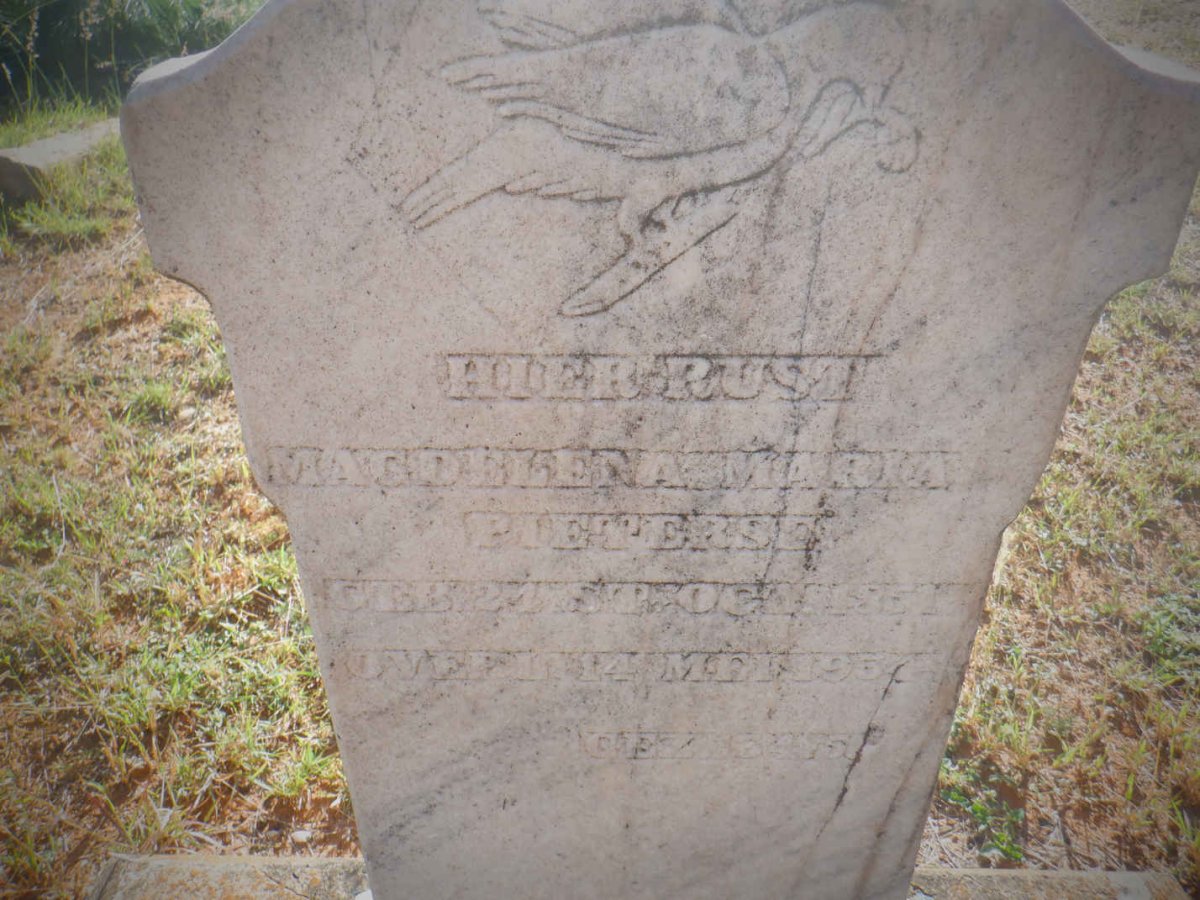 PIETERSE Magdalena Maria 1851-1954