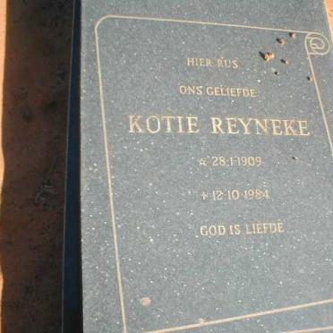 REYNEKE Kotie 1909-1984