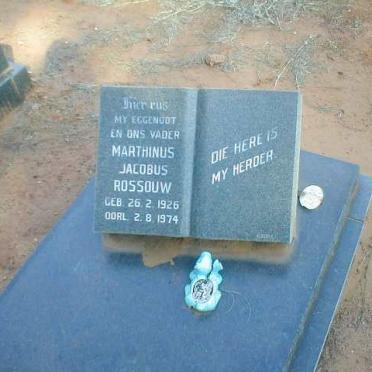 ROUSSOUW Marthinus Jacobus 1926-1974