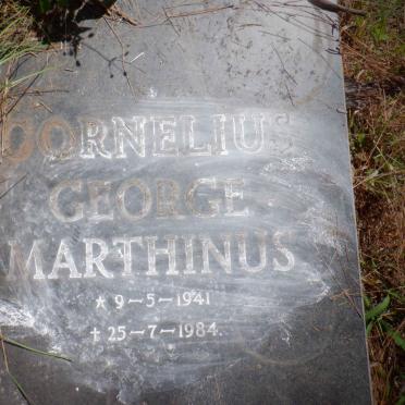 STRYDOM Cornelius George Marthinus 1941-1984