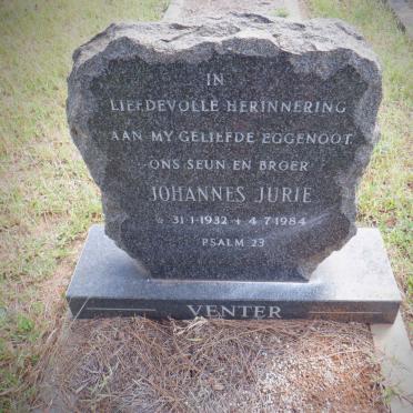 VENTER Johannes Jurie 1932-1984