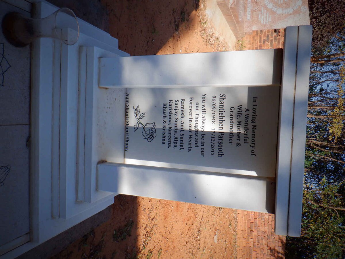 PARSOOTH Shantiebhen 1948-2013