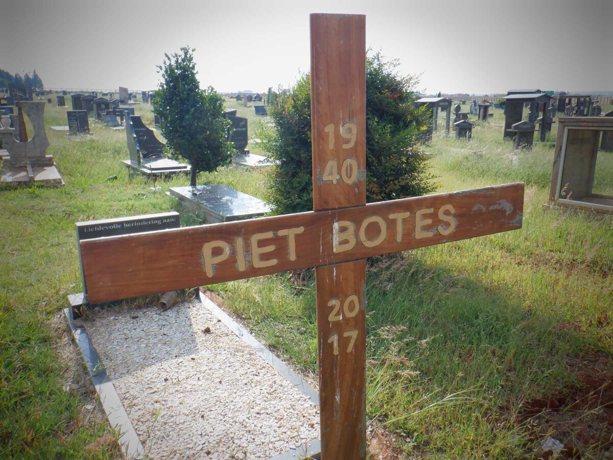 BOTES Piet 1940-2017