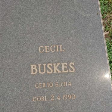 BUSKES Cecil 1914-1990