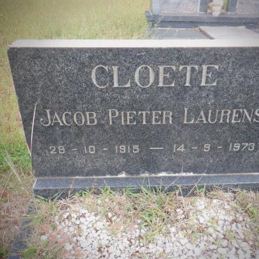 CLOETE Jacob Pieter Laurens 1915-1973