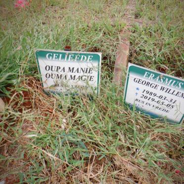 ERASMUS George Willem 1989-2019 :: ? Manie :: ? Magie