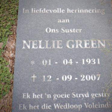 GREEN Nellie 1931-2007