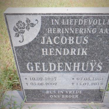 GELDENHUYS Jacobus 1937-2002 :: GELDENHUYS Hendrik 1964-2013