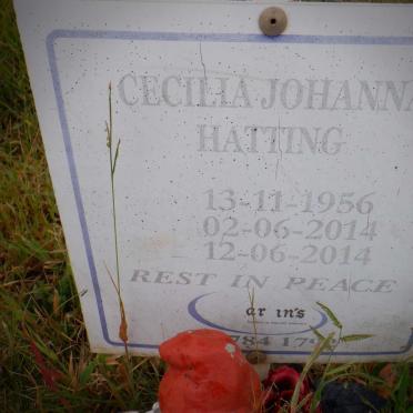 HATTING Cecilia Johanna 1956-2014