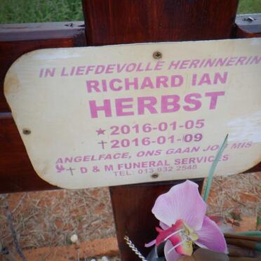 HERBST Richard Ian 2016-2016