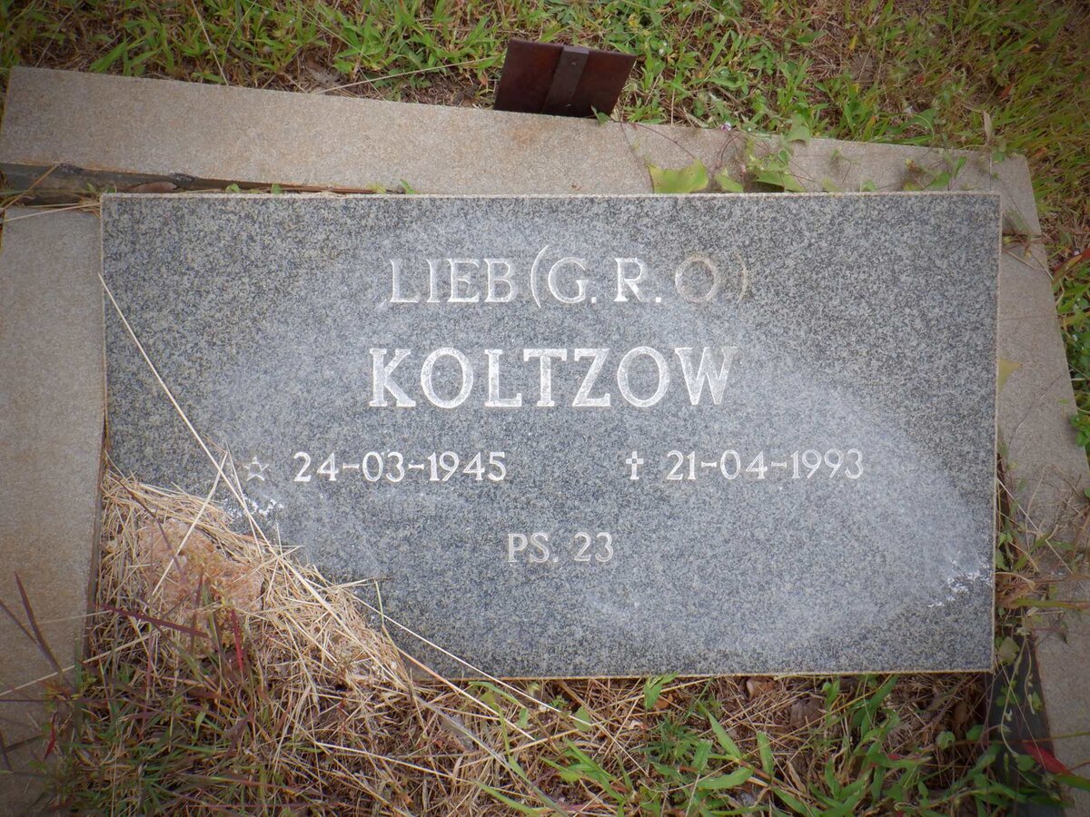 KOLTZOW G.R.O. 1945-1993