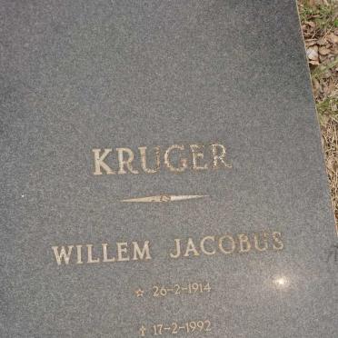 KRUGER Willem Jacobus 1914-1992