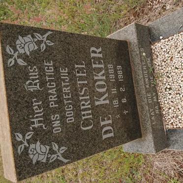 KOKER Christel, de 1988-1989