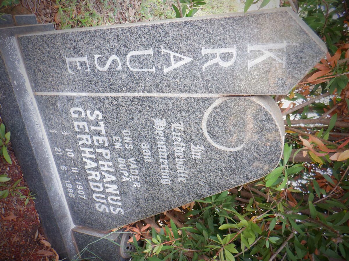 KRAUSE Stephanus Gerhardus 1907-1986