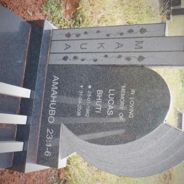 MAKUA Lucas Bhuti 1982-2008