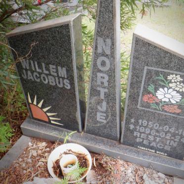 NORTJE Willem Jacobus 1950-1996